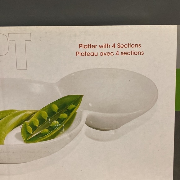 SOLD Moda Concept - Platter with 4 Sections - Picture 2 of 8